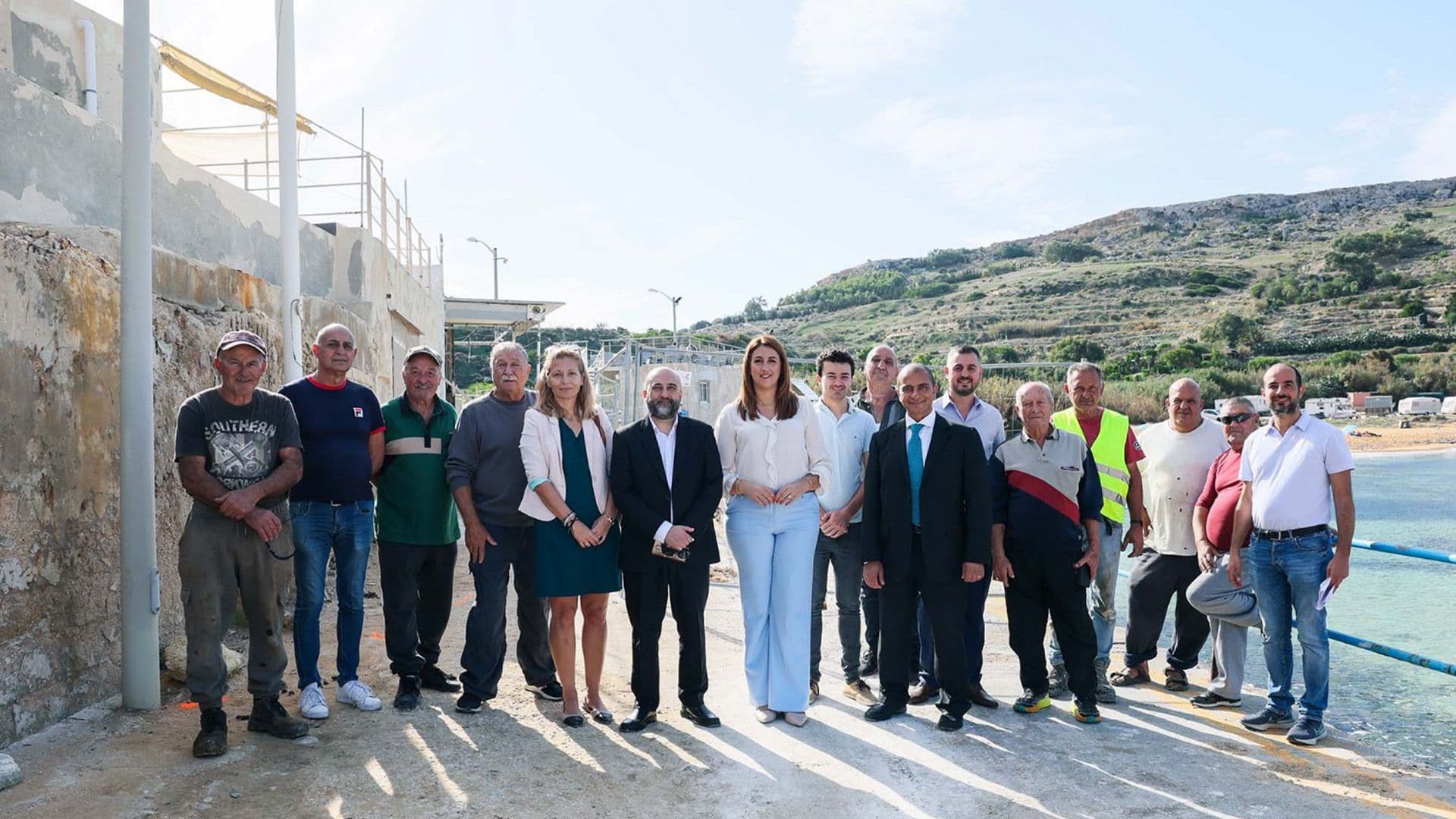 Infrastructure Works Begin At Ġnejna Port, Mġarr