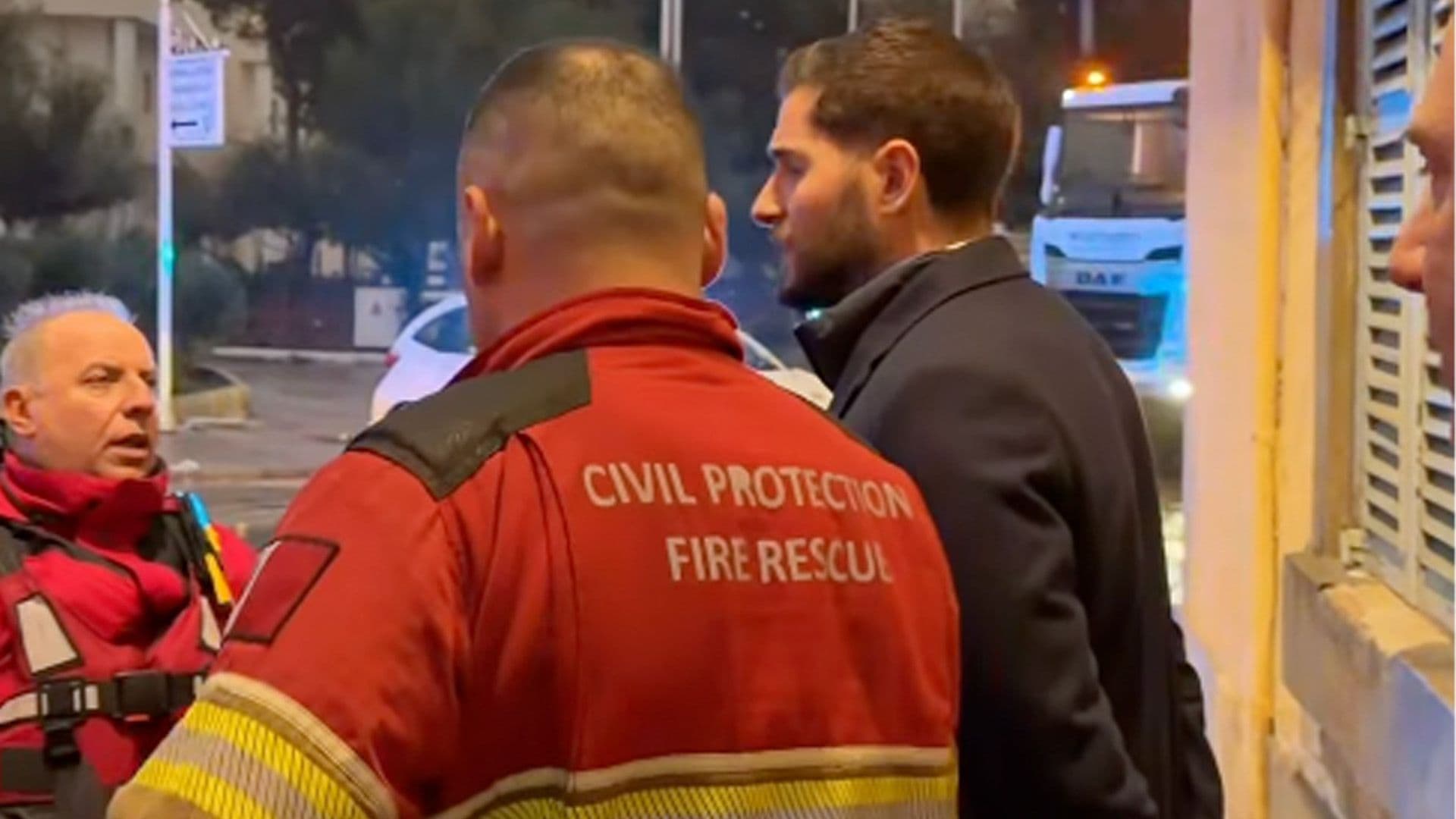 PN Leader Alex Borg Meets CPD Officials Braving Storm Harry