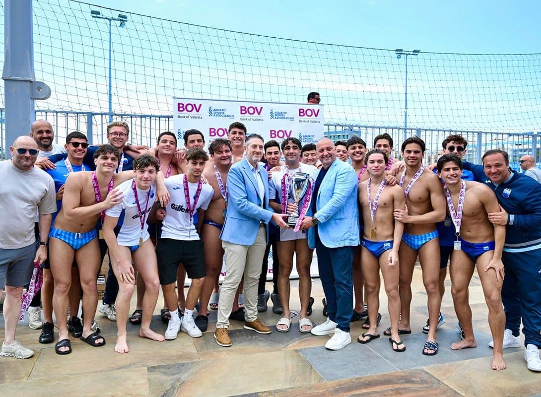 Sliema ASC win BOV Winter Under‑20 Water Polo League after unbeaten campaign