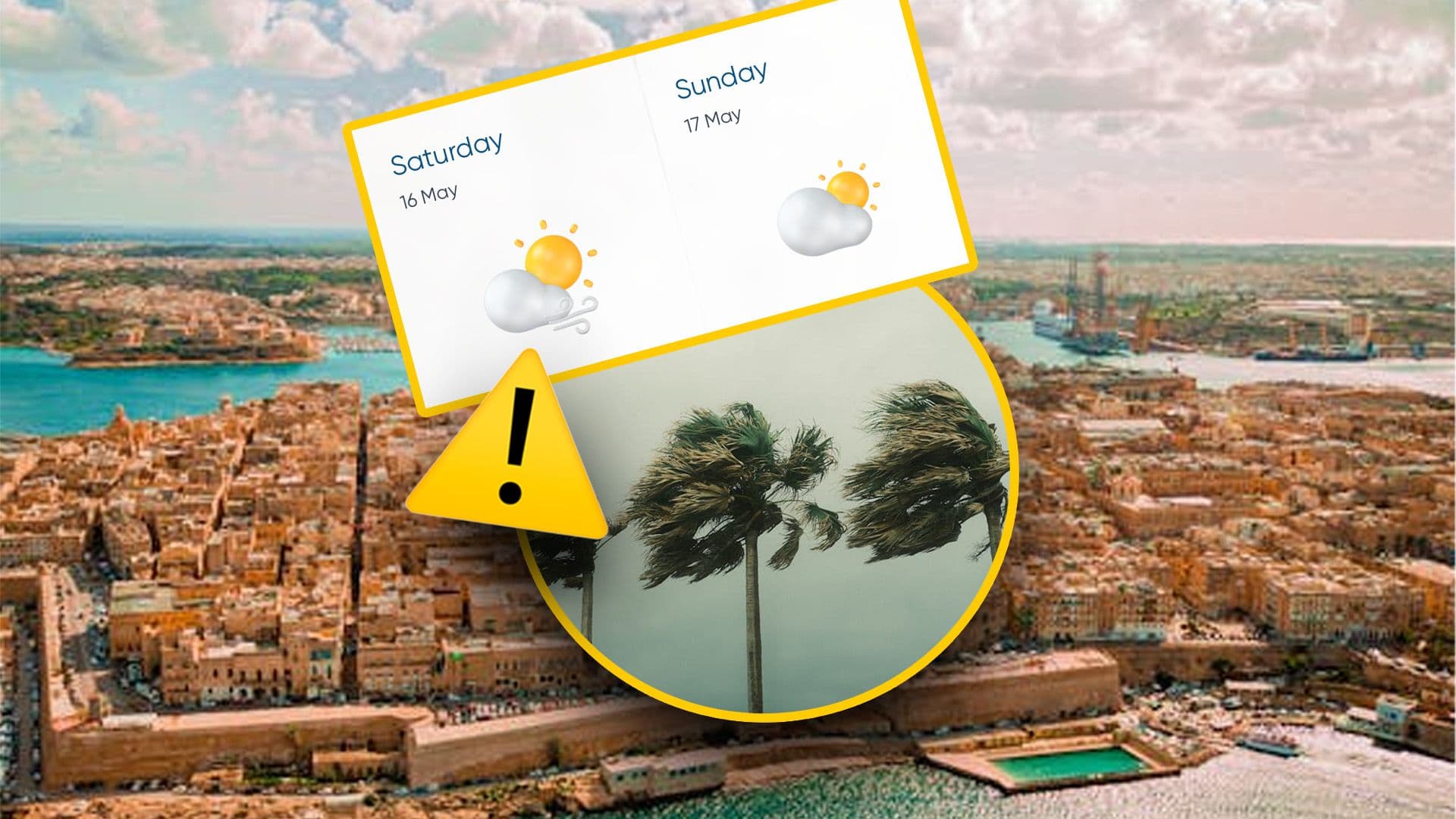 Strong Wind Warning Issued Despite Sunny Skies
