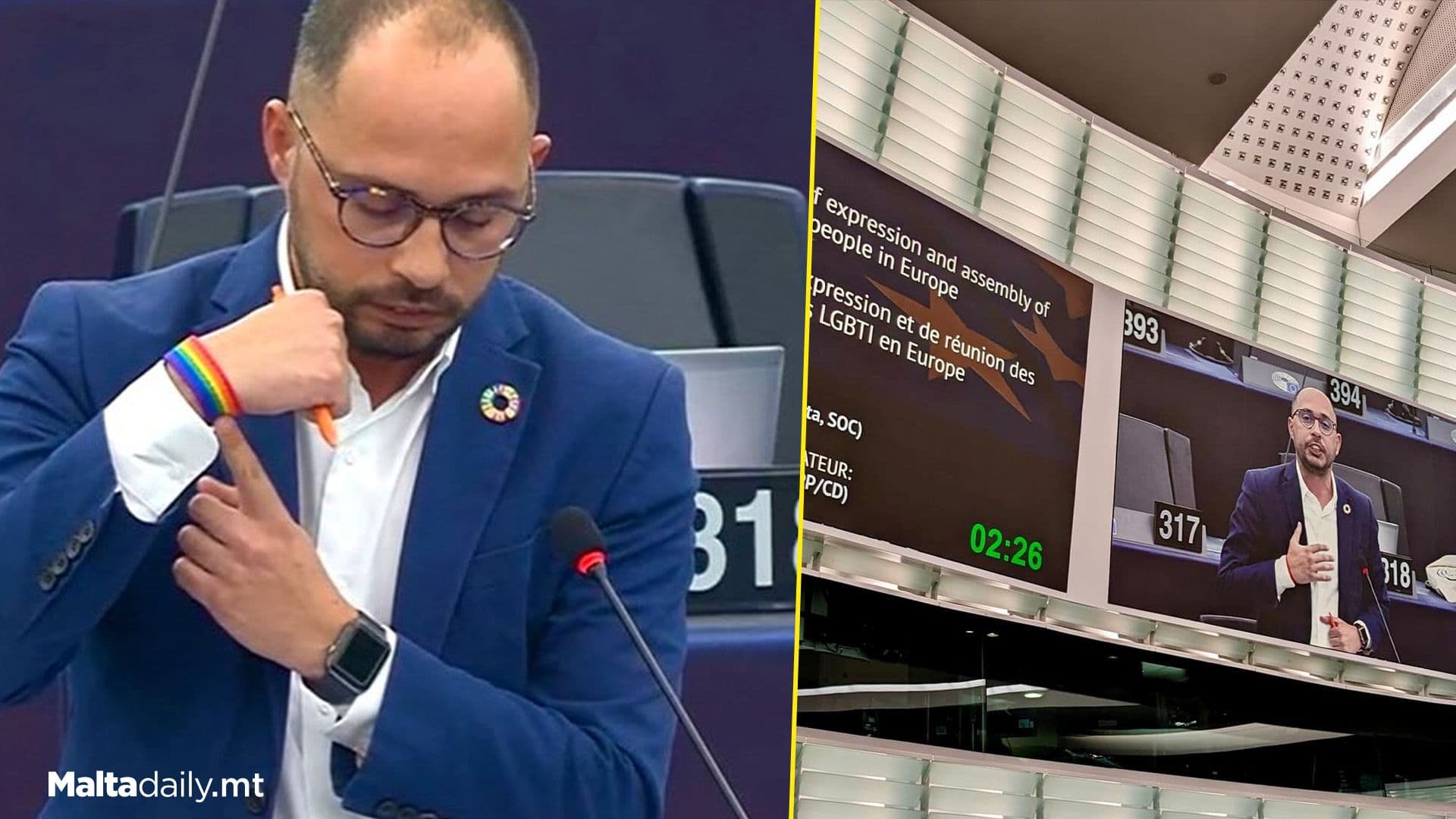 Randolph Debattista Addresses EU Council On LGBTIQ+ Rights