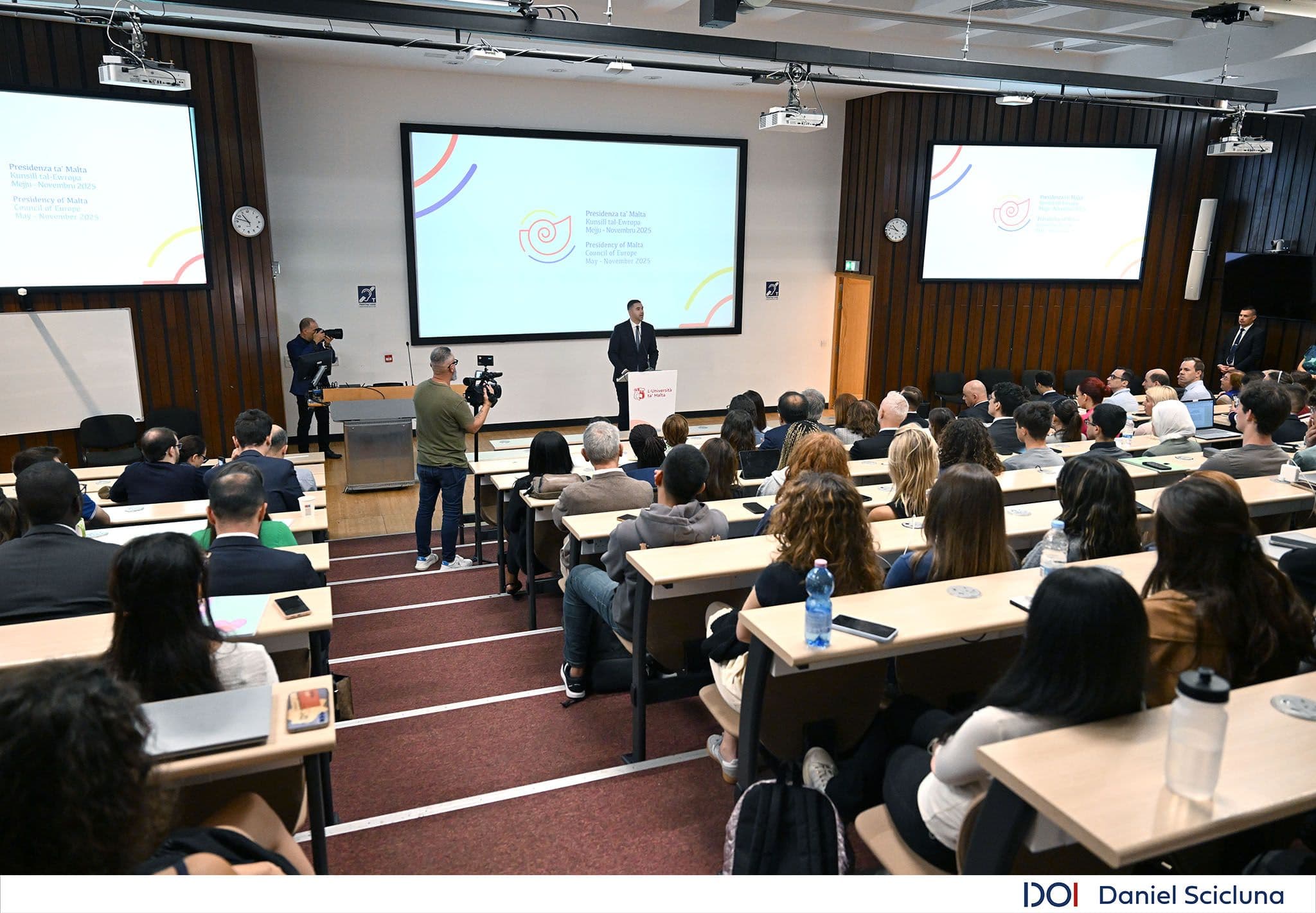 “Make Your Voice Heard” Deputy Prime Minister Borg Urges University Students