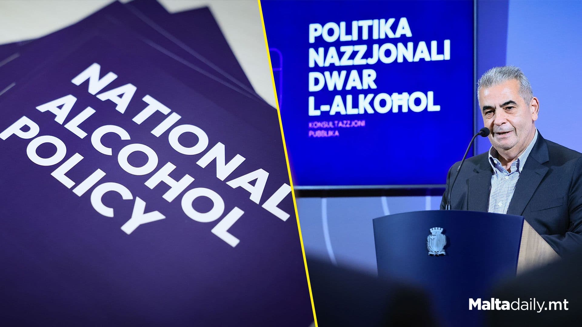 Public Consultation Launched On Malta’s First National Alcohol Policy