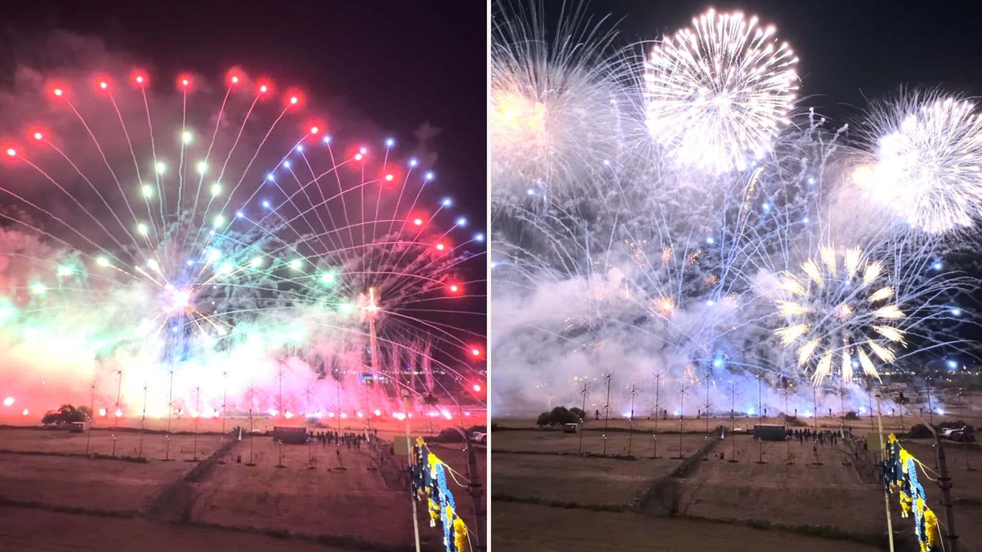 New National Record As Two Dancing Towers Light Up Mqabba
