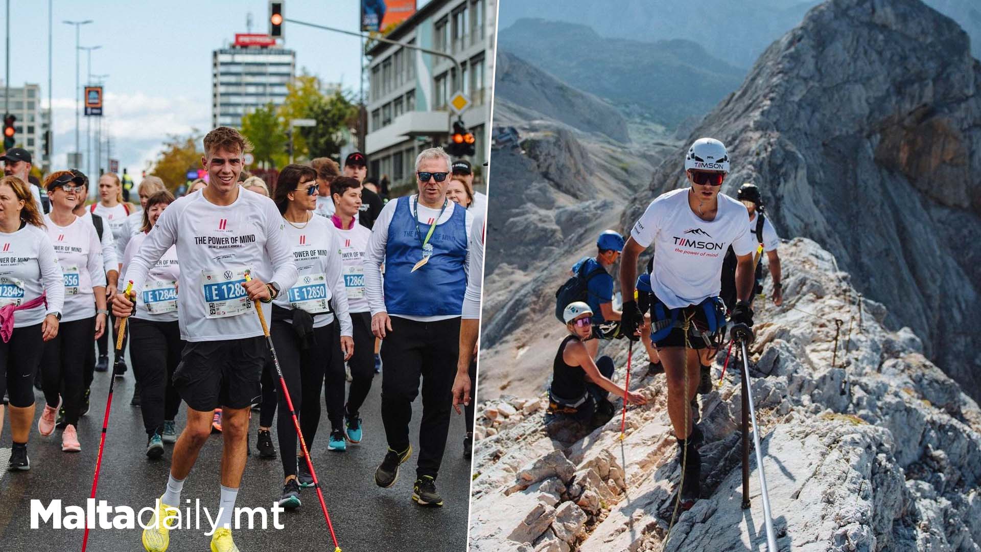 Athlete Runs 10KM Marathons Despite Paralysis Diagnosis