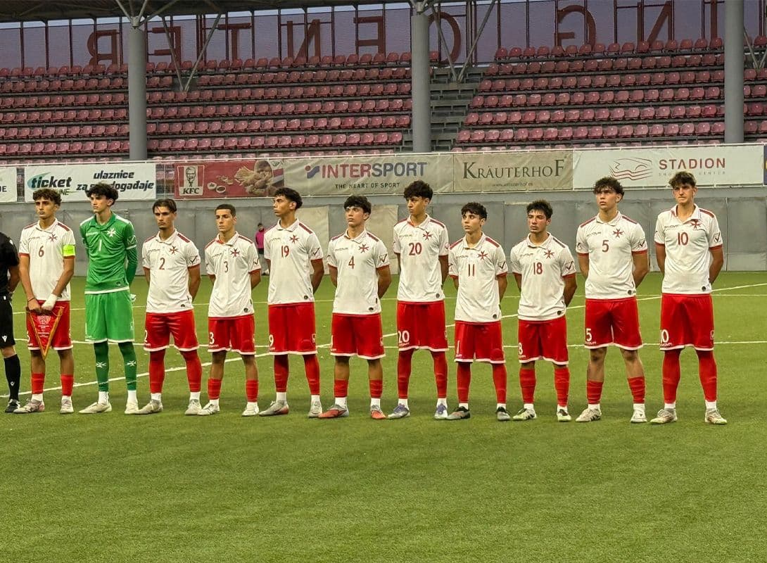 MALTA U17 EARN IMPRESSIVE POINT IN UEFA QUALIFIERS