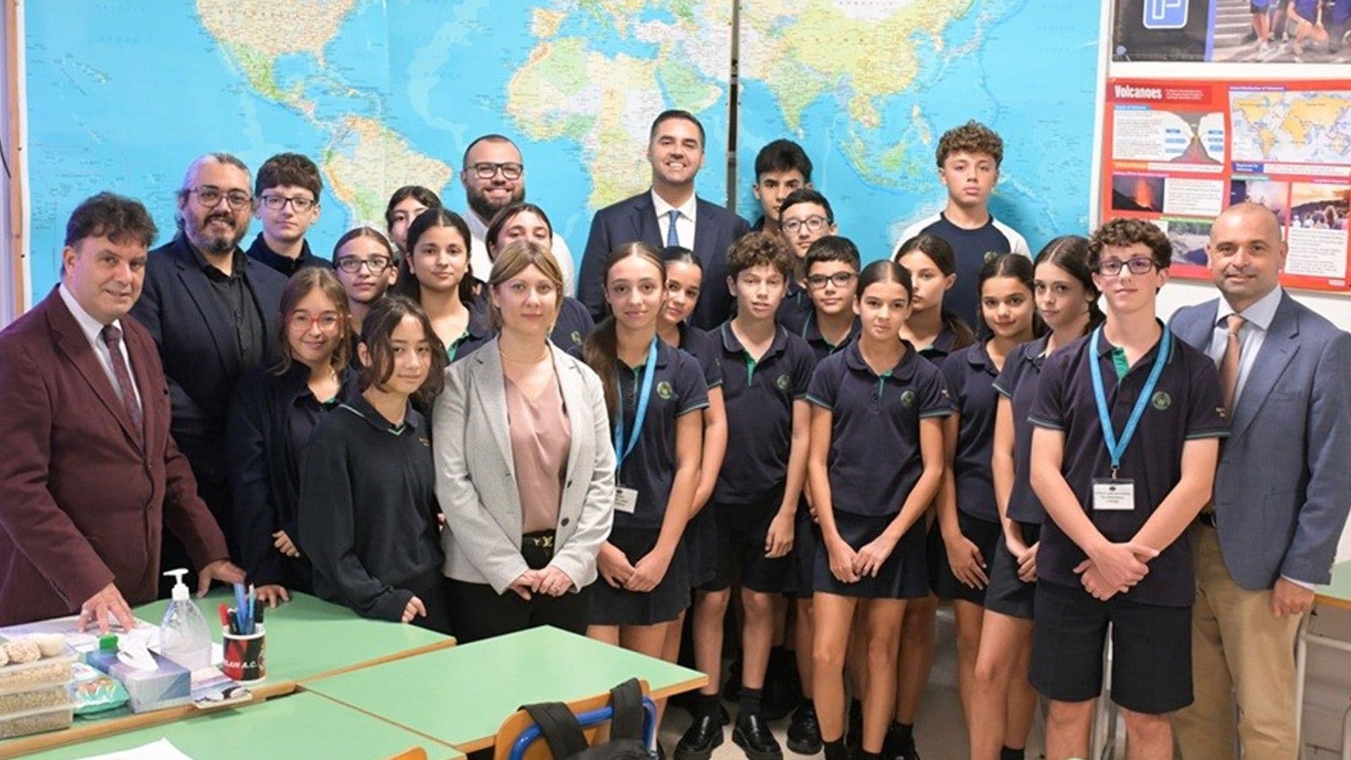 DPM Joins Maltese & Ethiopian Students For Online Lessons