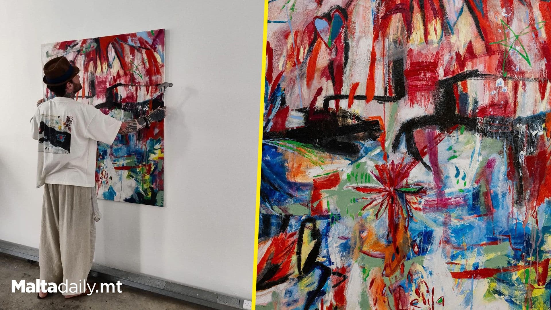 Maltese Artist Gabriel Buttigieg Showcases ‘Leila’ at London’s Mythic Manifest Exhibition