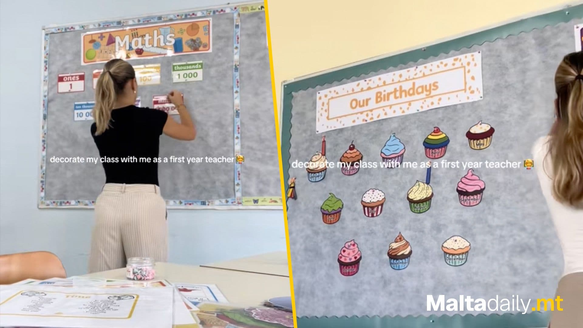 Watch: Teachers Prepare Classrooms to welcome children back to school