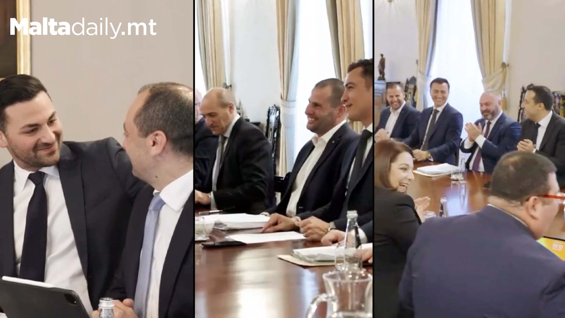 Prime Minister Shares First Day Of New Cabinet Members