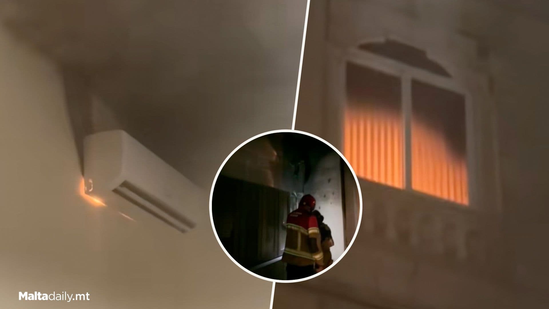 TikTok Of AC Fire In Sliema Goes Viral