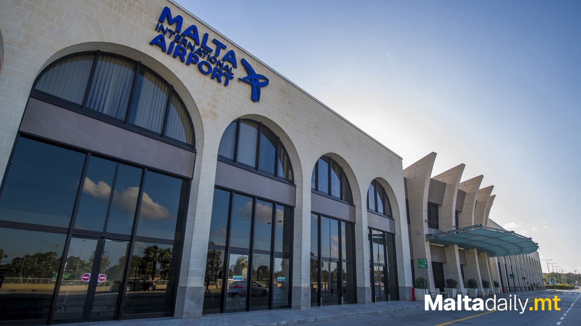 Passenger Coach Catches Fire At Malta International Airport