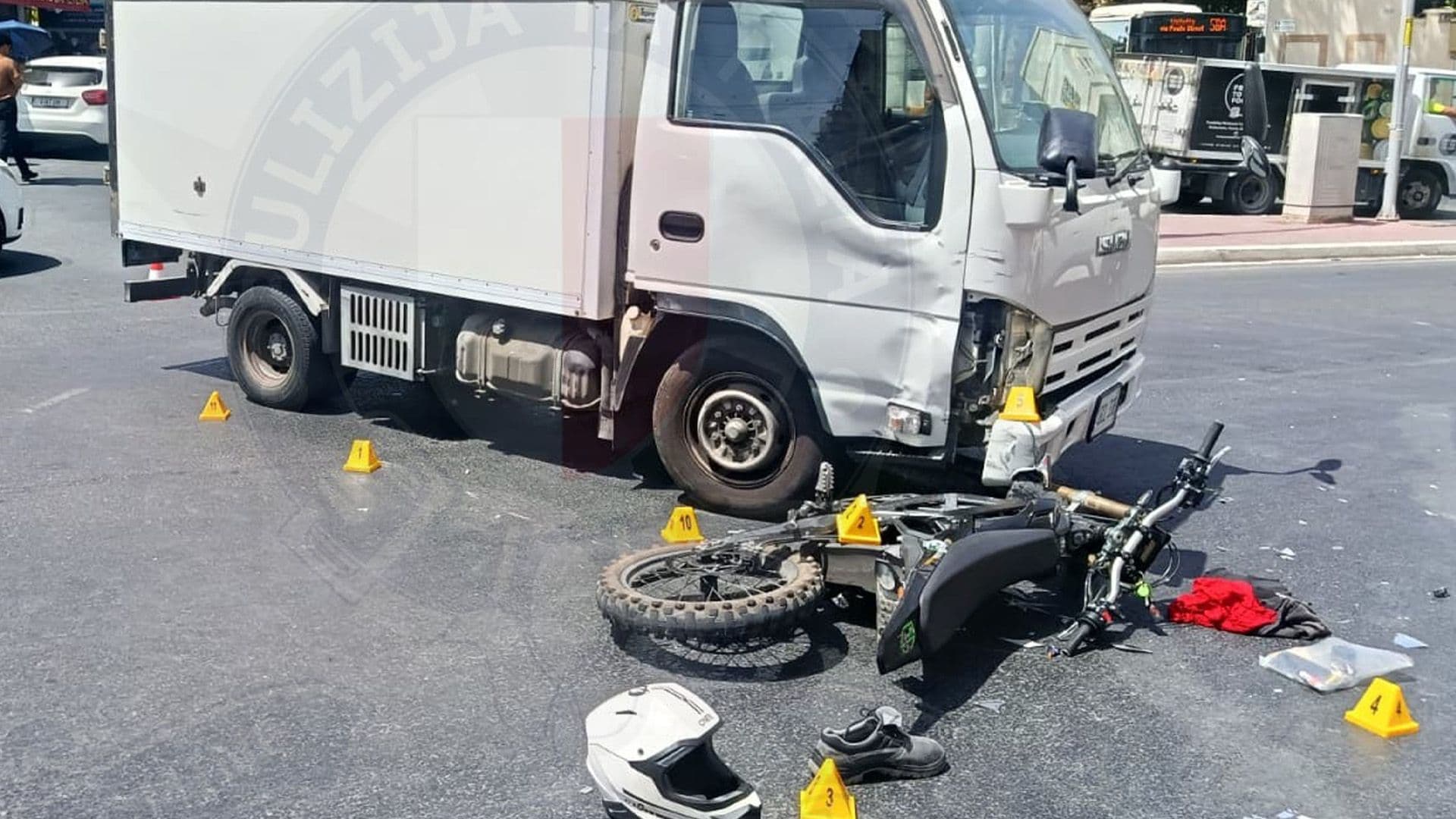 Motorcyclist Suffers Serious Injuries In Birkirkara Crash With Van