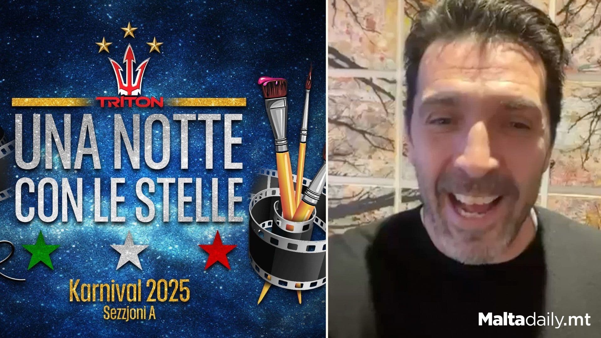 Gianluigi Buffon Announces Being Part Of Carnival Float In Malta