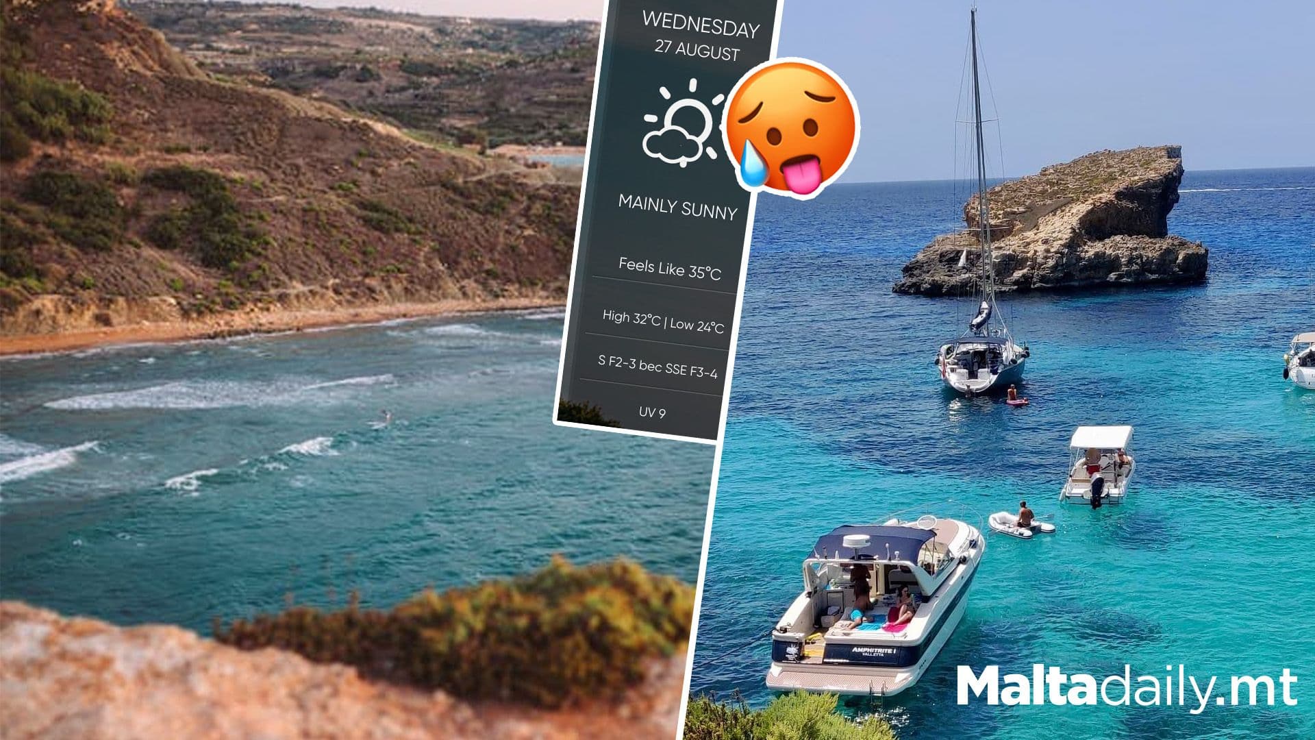 Hot And Sunny Conditions Expected In Malta