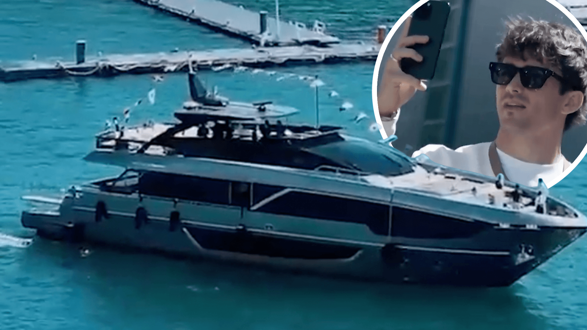 Charles Leclerc's New Super Yacht Registered Under Maltese Flag