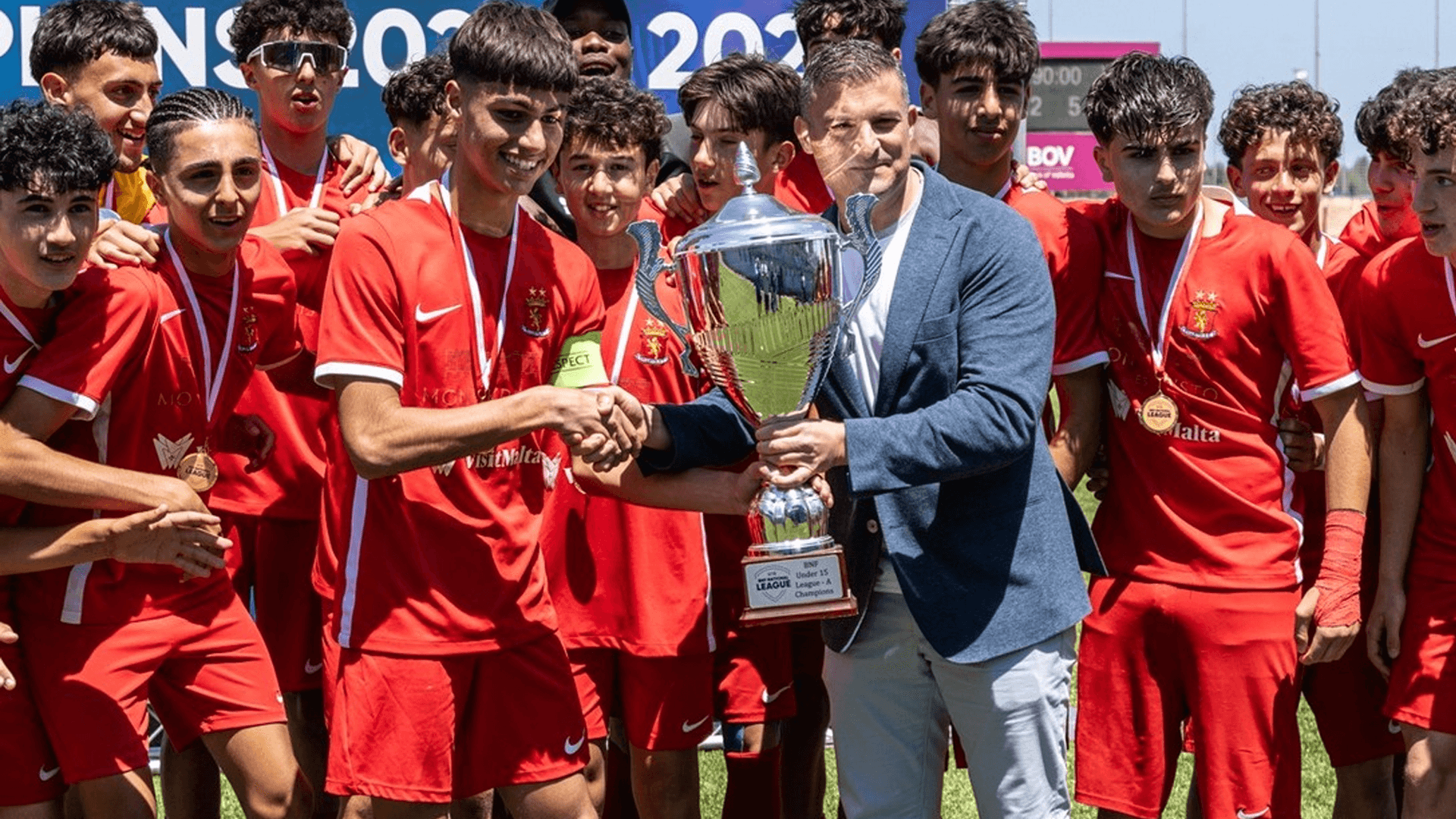 Valletta FC U15 Clinch Section A Title