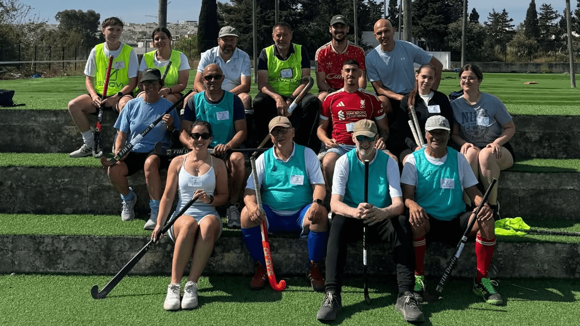 Malta Hosts First-Ever Walking Hockey Event