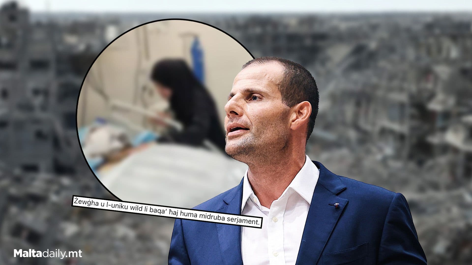 Gaza Family Who Lost 9 Out Of 10 Children To Be Welcomed In Malta