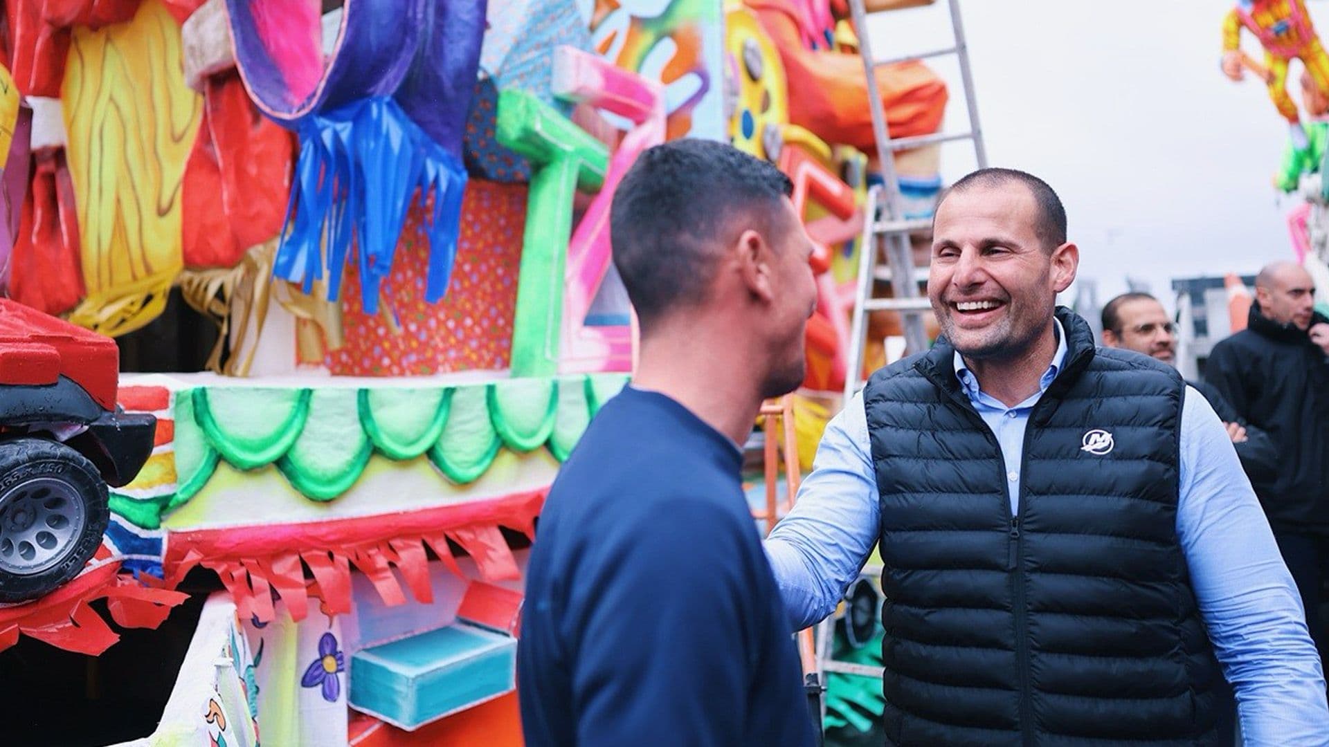 Prime Minister Robert Abela Meets Carnival Enthusiasts In Valletta