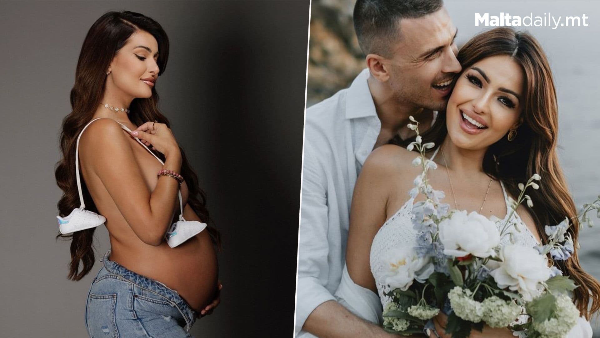 Former Maltese Miss World Welcomes Daughter Aurora