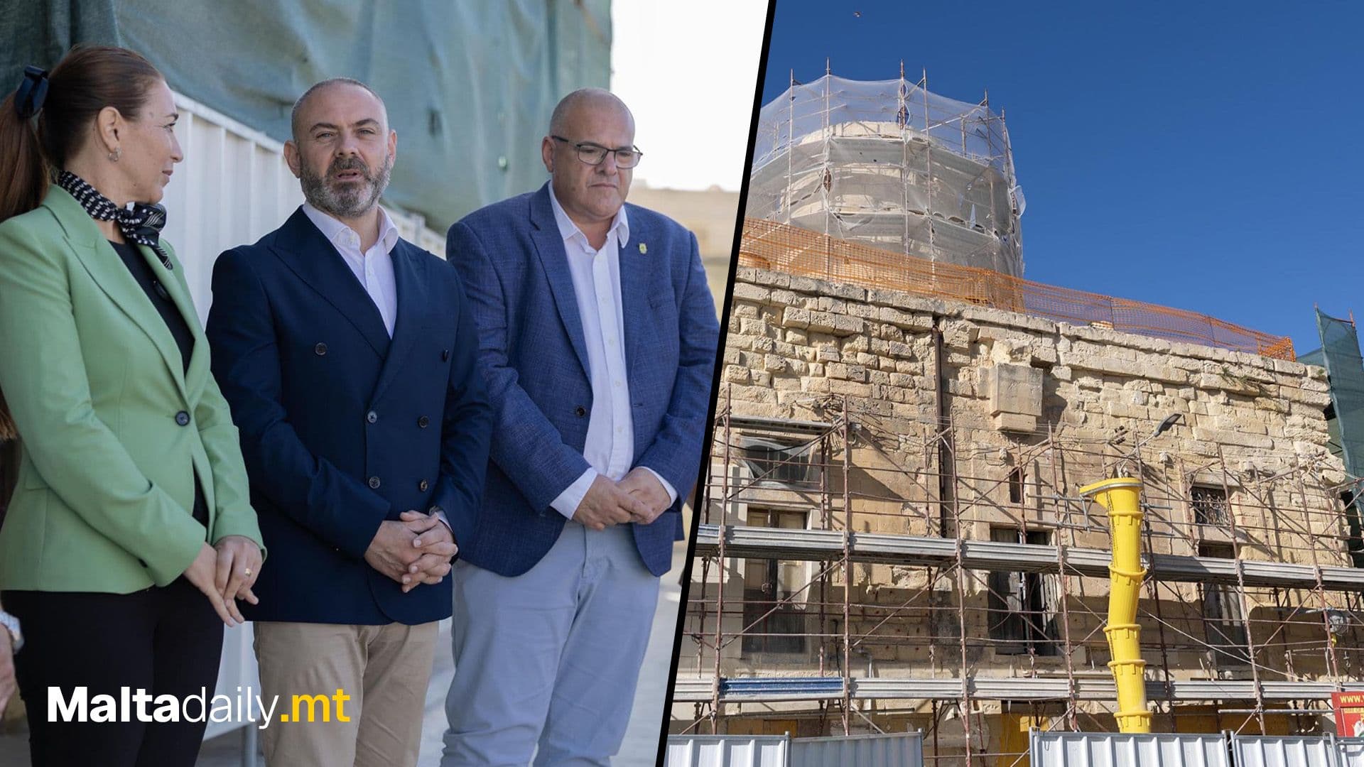 Restoration Project At San Ġwann t’Għuxa Site In Bormla Underway
