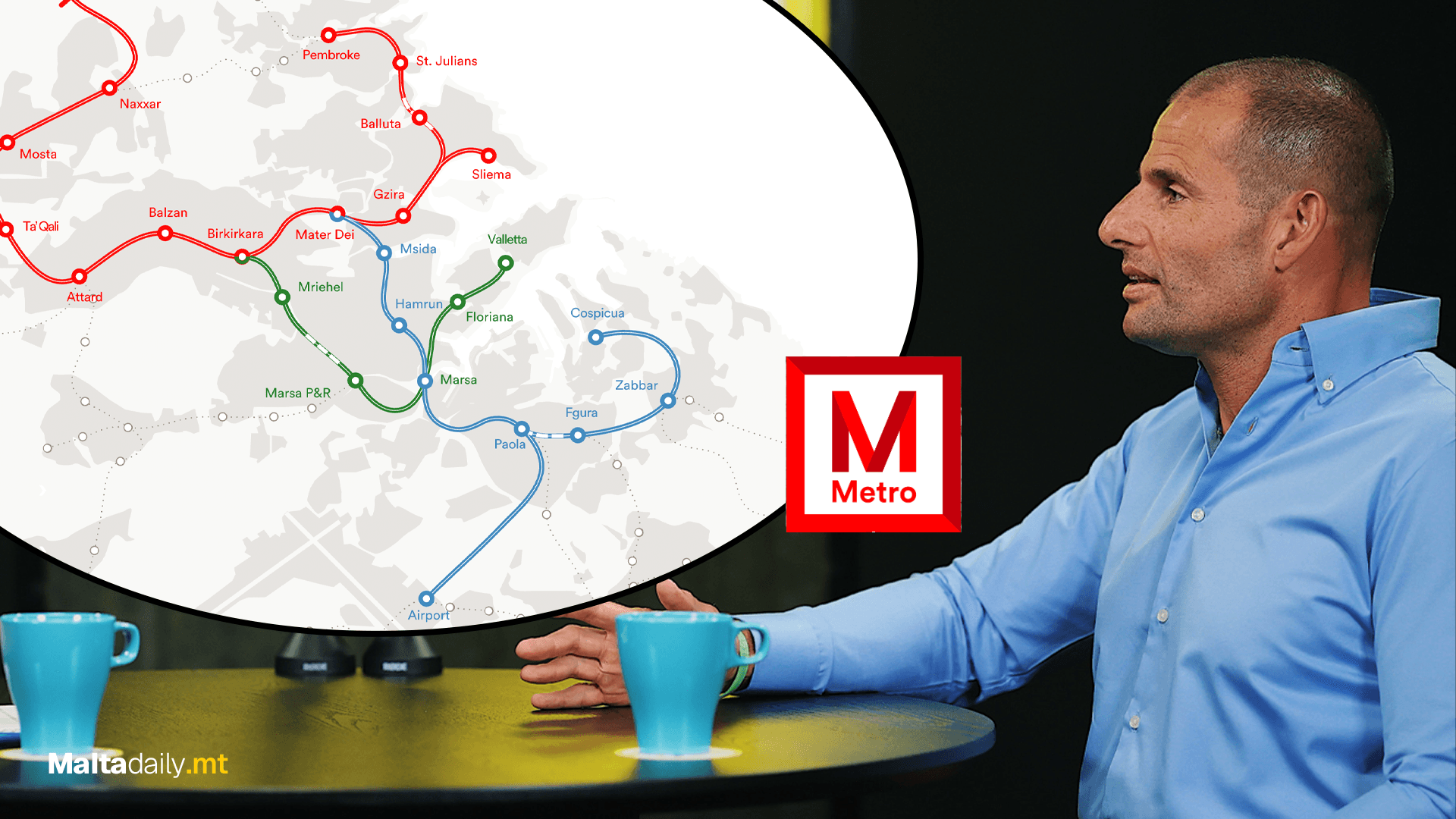 Prime Minister Robert Abela: Underground Mass Transport System Is the Way Forward