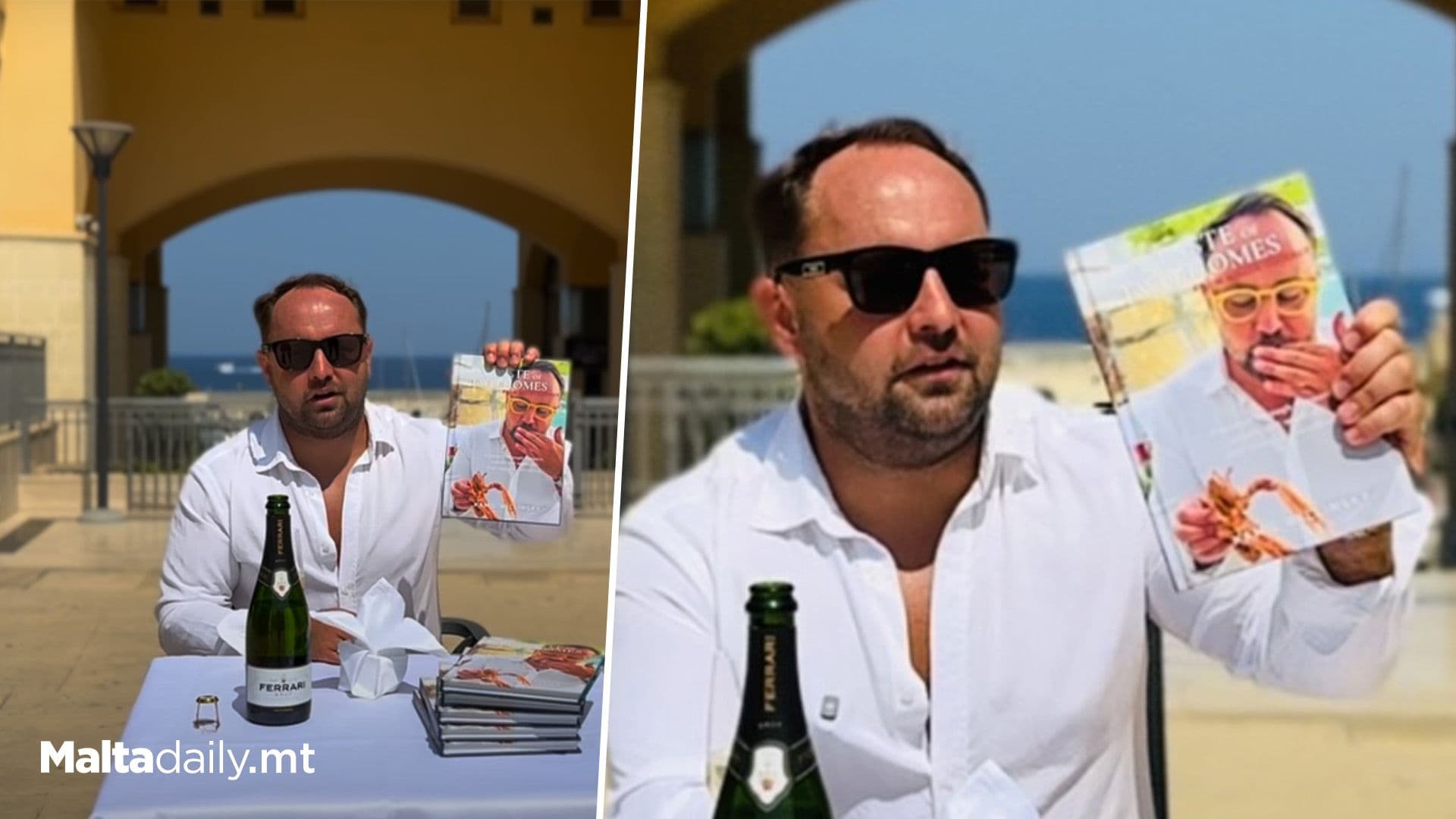 Kamil Willinsky Launches First Book, ‘A Taste of Two Homes’, Celebrating A Journey That Started In Malta And Flourished In Italy