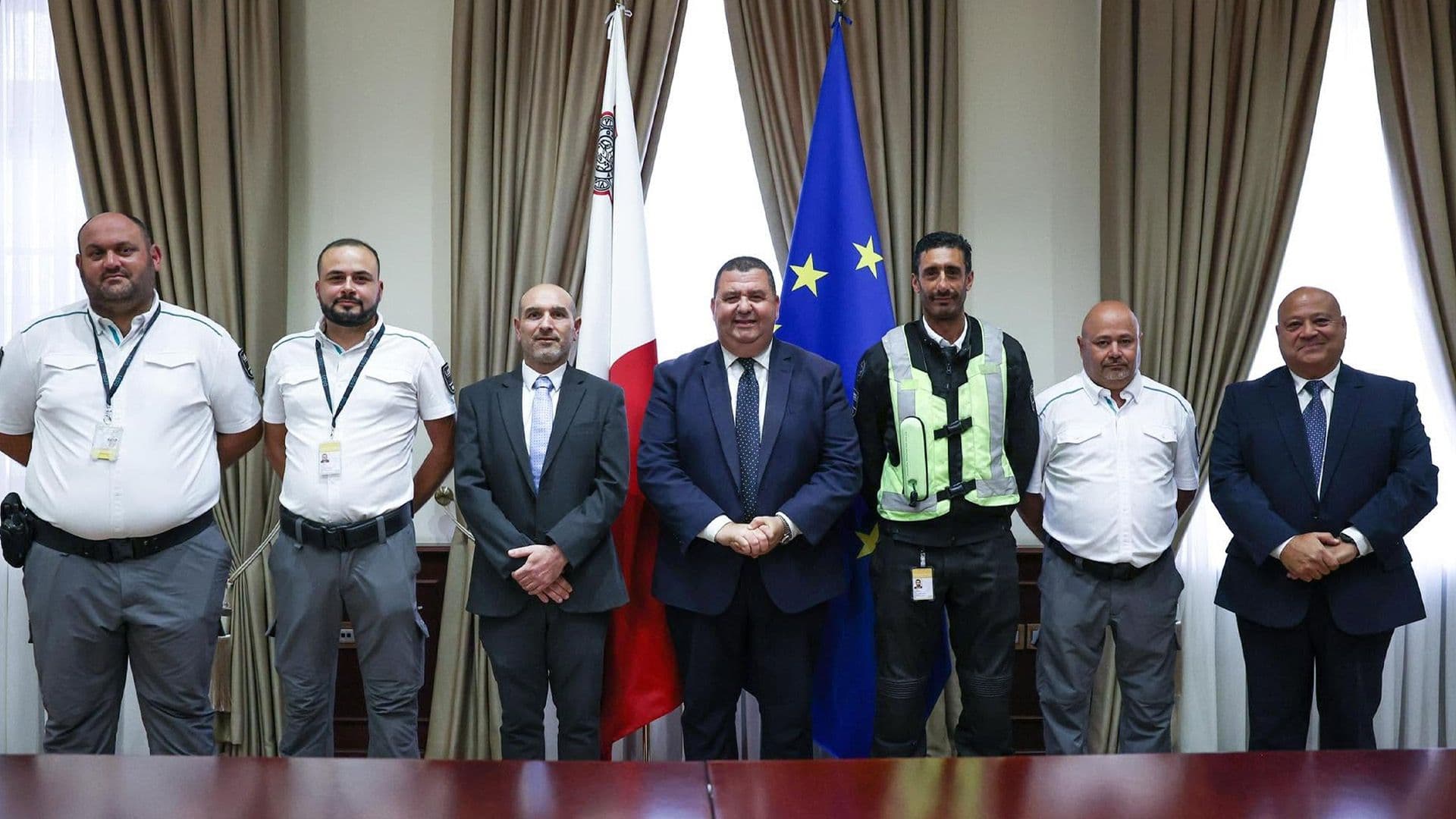 Community Officers Who Saved Baby Trapped In Car Celebrated