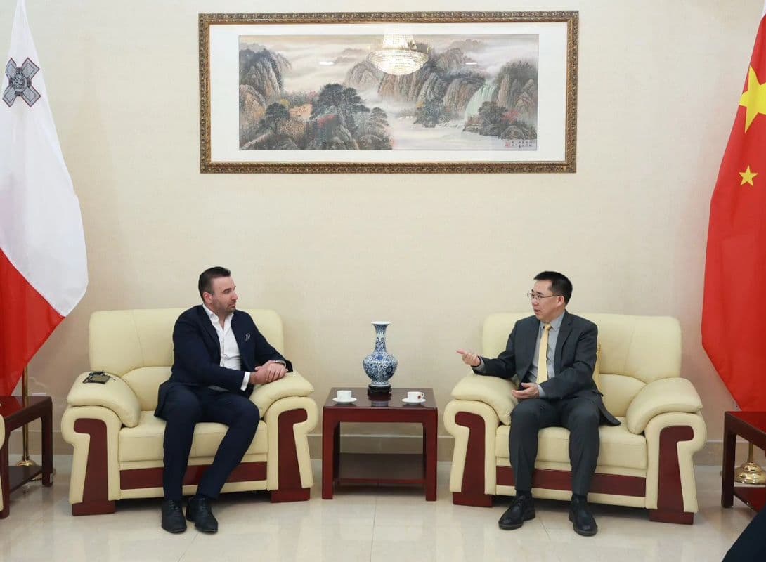 Jean Claude Micallef Shares ‘Maltin Rebbieħa’ Vision with Chinese Ambassador