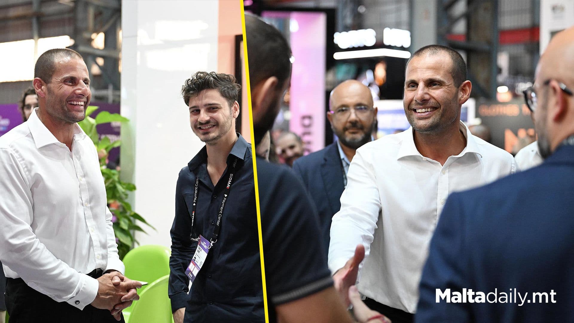 Prime Minister Robert Abela Visits SiGMA-EuroMed Expo