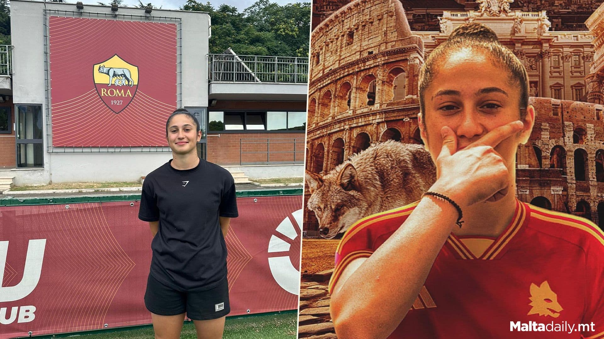 Maltese Footballer Lexine Farrugia Signs With AS Roma Women