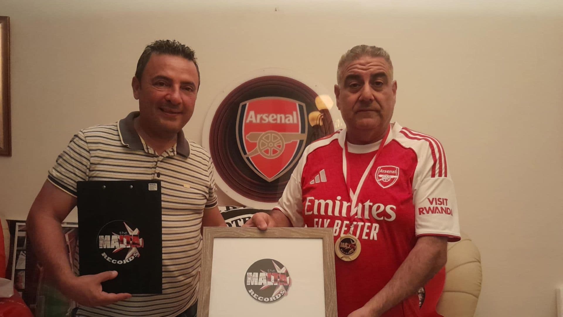 Local Record For Man With Massive Arsenal FC Collection