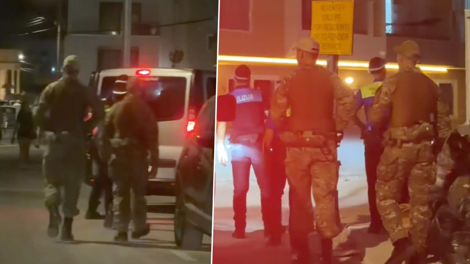 Armed Forces Join Police During Swieqi Patrols