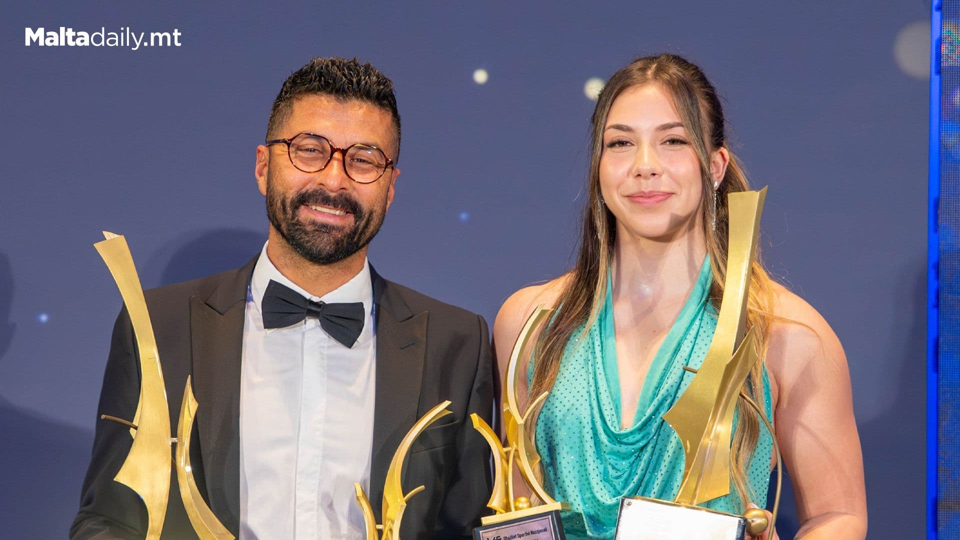 Neil Agius & Tenishia Thornton Win Sportsman & Sportswoman Of The Year