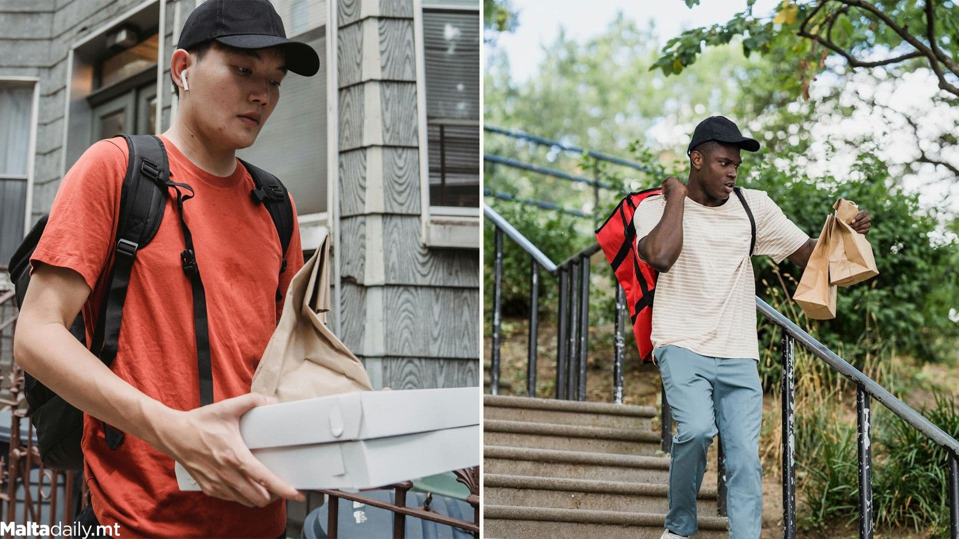 JobsPlus Question Of How Many Food Couriers are Registered in Malta