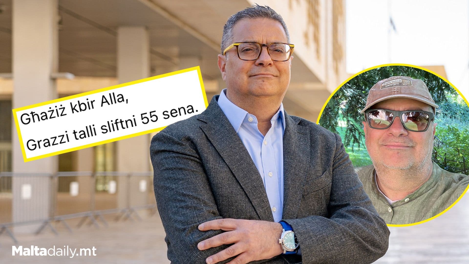 PN MP Adrian Delia Celebrates 55th Birthday