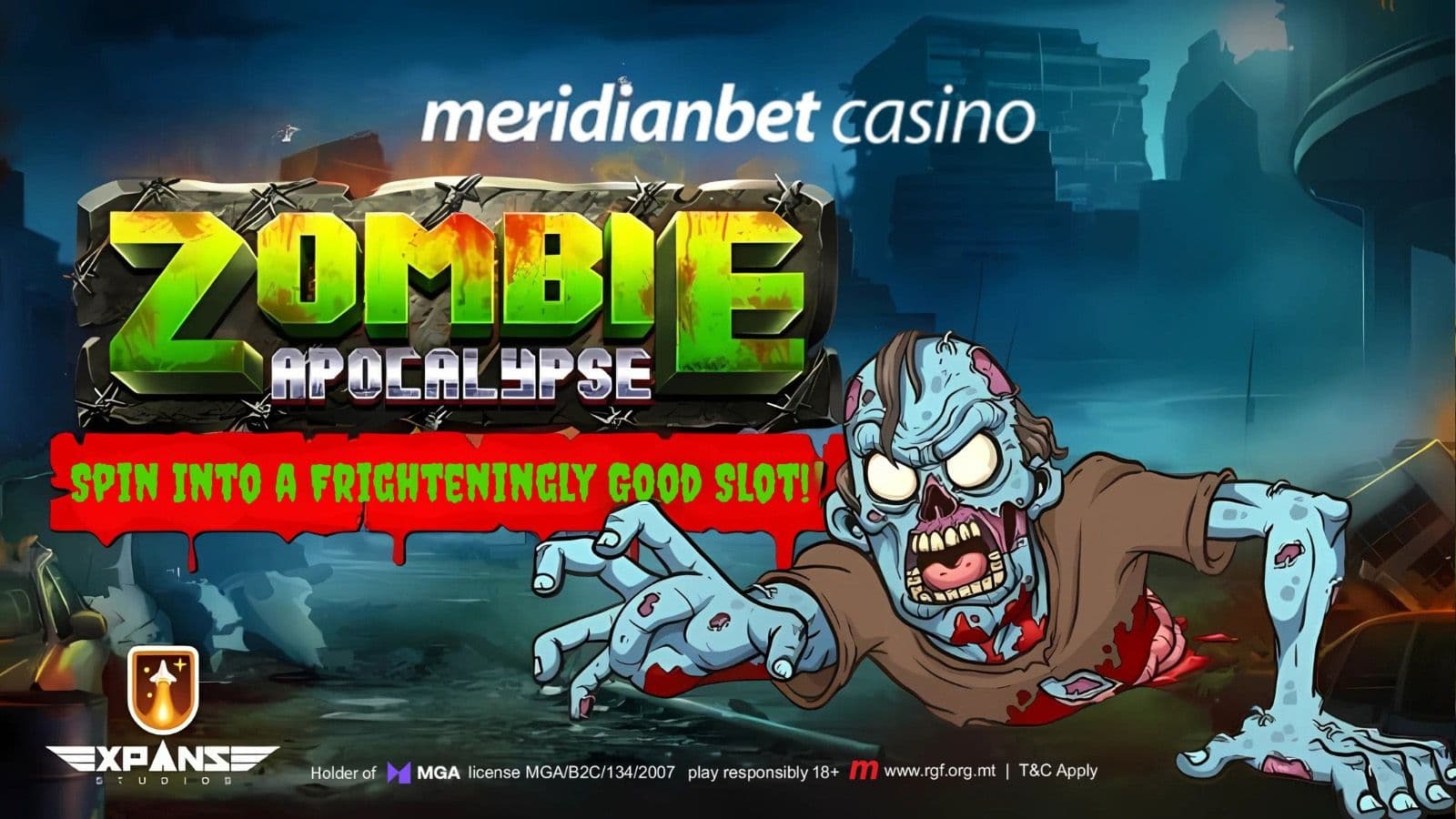 Survive The Zombie Apocalypse Tournament + Claim €50 Free At Meridianbet