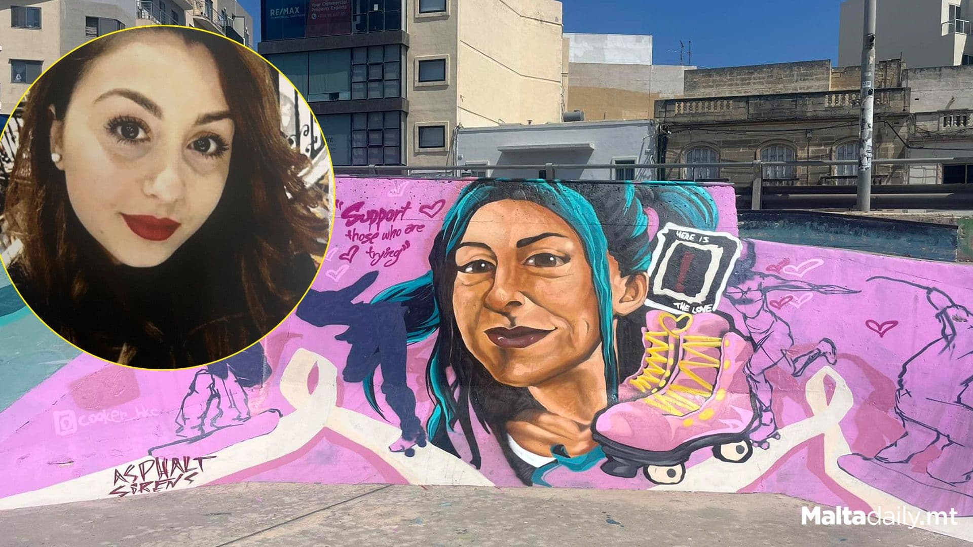 Laura Rio Remembered With Mural At Skate Park