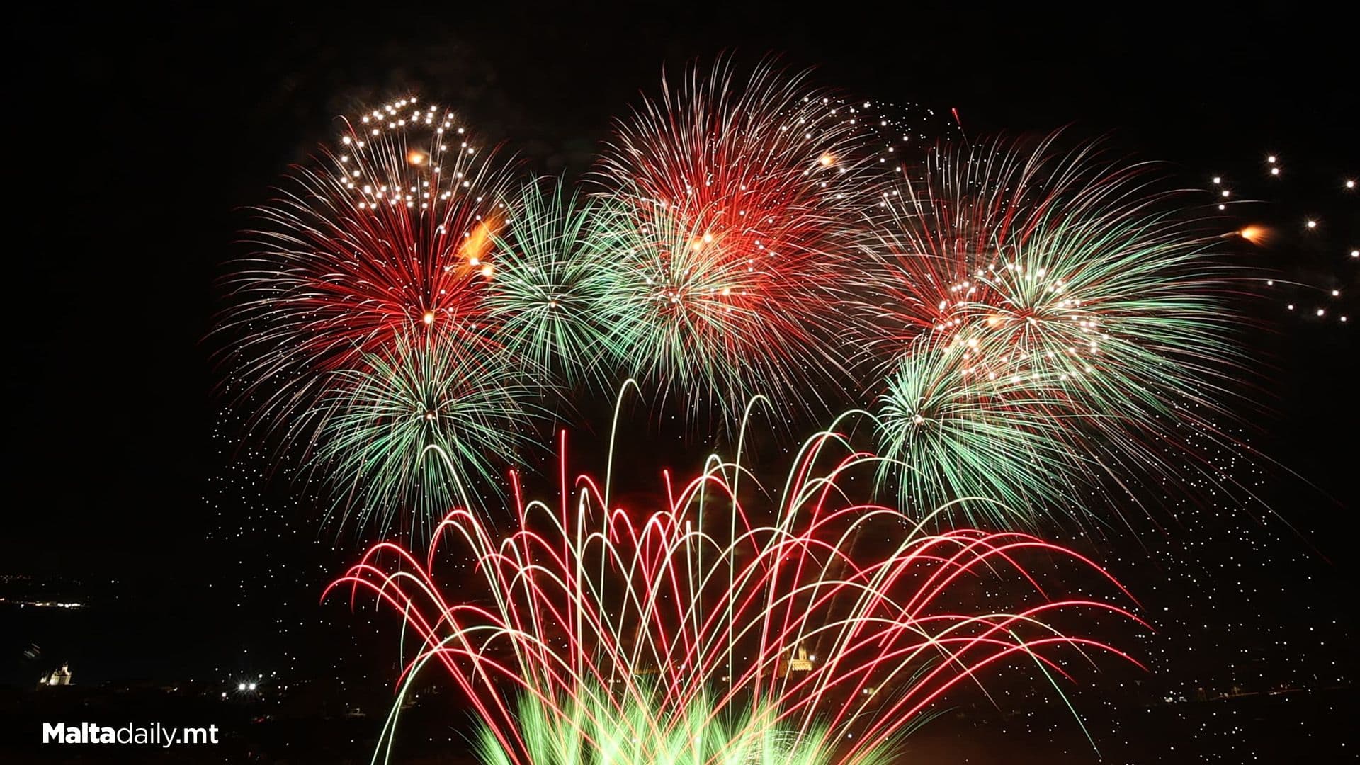 In Photos: Malta International Fireworks Festival Takes Over Gozo