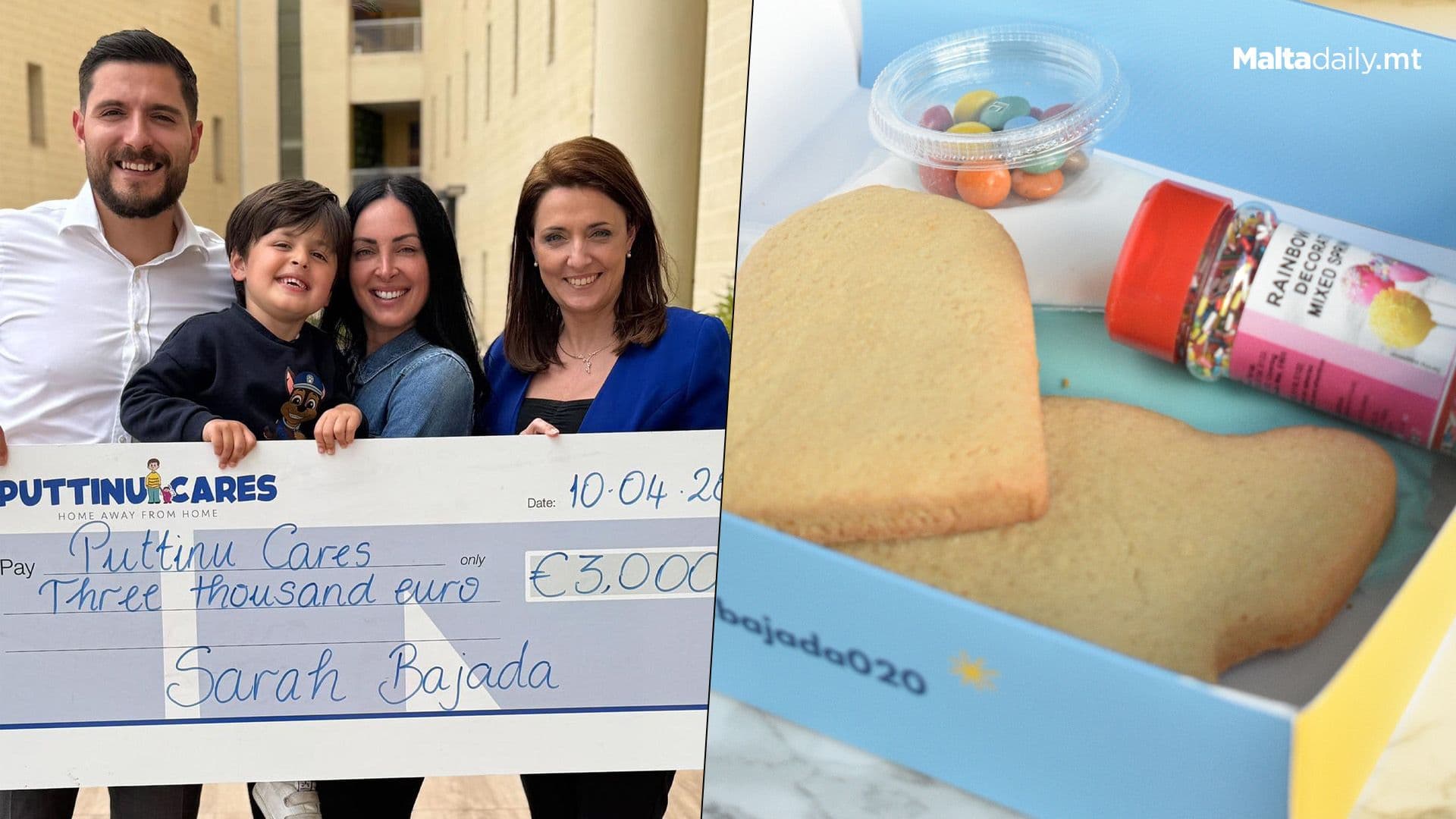 €3,000 Raised For Puttinu By Sarah Bajada’s Figolla Decorating Kits