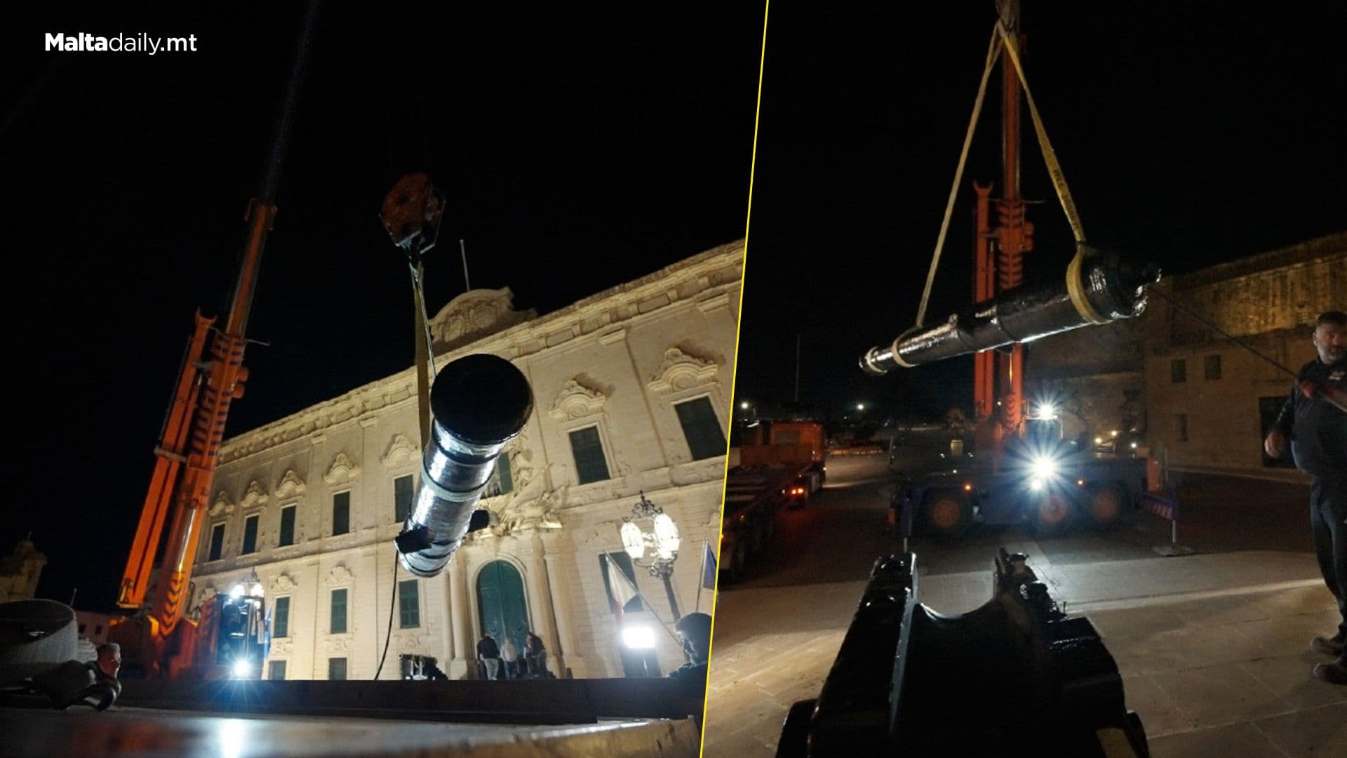 Castille’s Cannons Get Some Much Needed Care