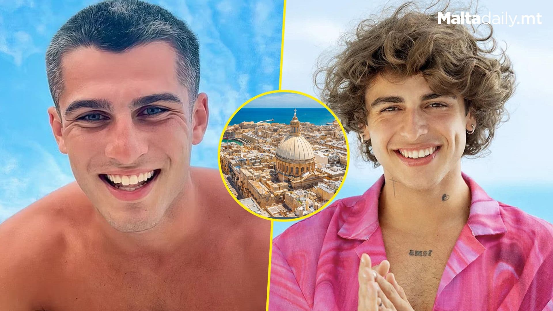 Too Hot To Handle Stars Charlie Jeer & Joao Coronel in Malta