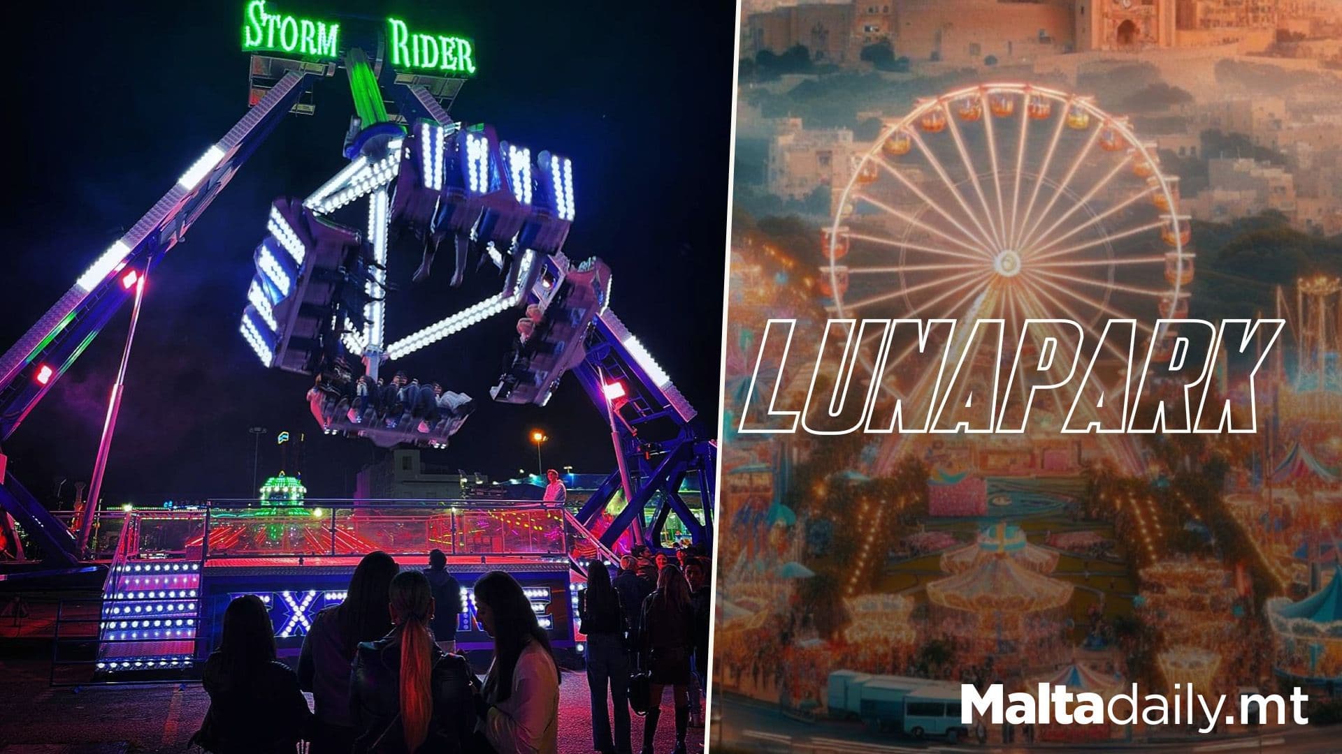 Lunapark Malta Unveil New Ride: ‘Storm Rider’