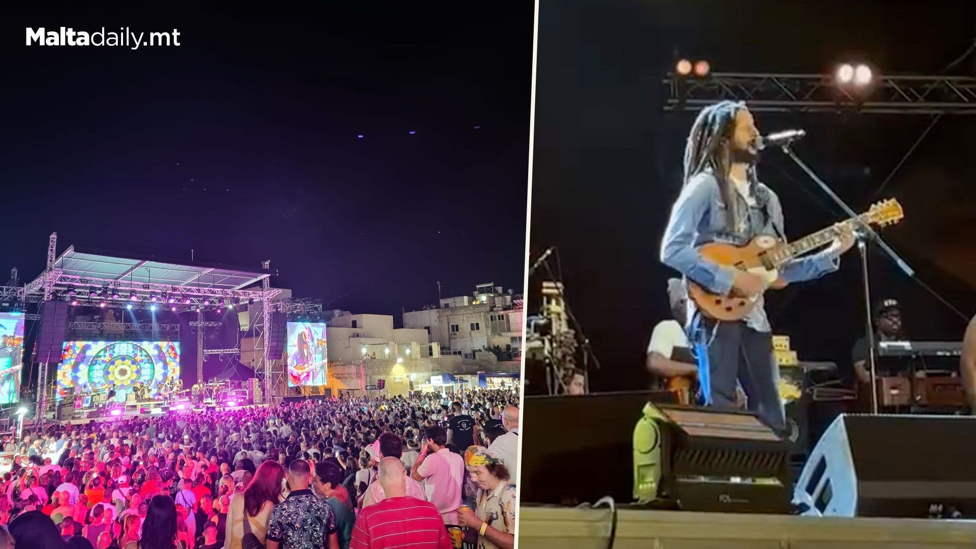 Bob Marley’s Son Performs At Għaxaq Music Festival