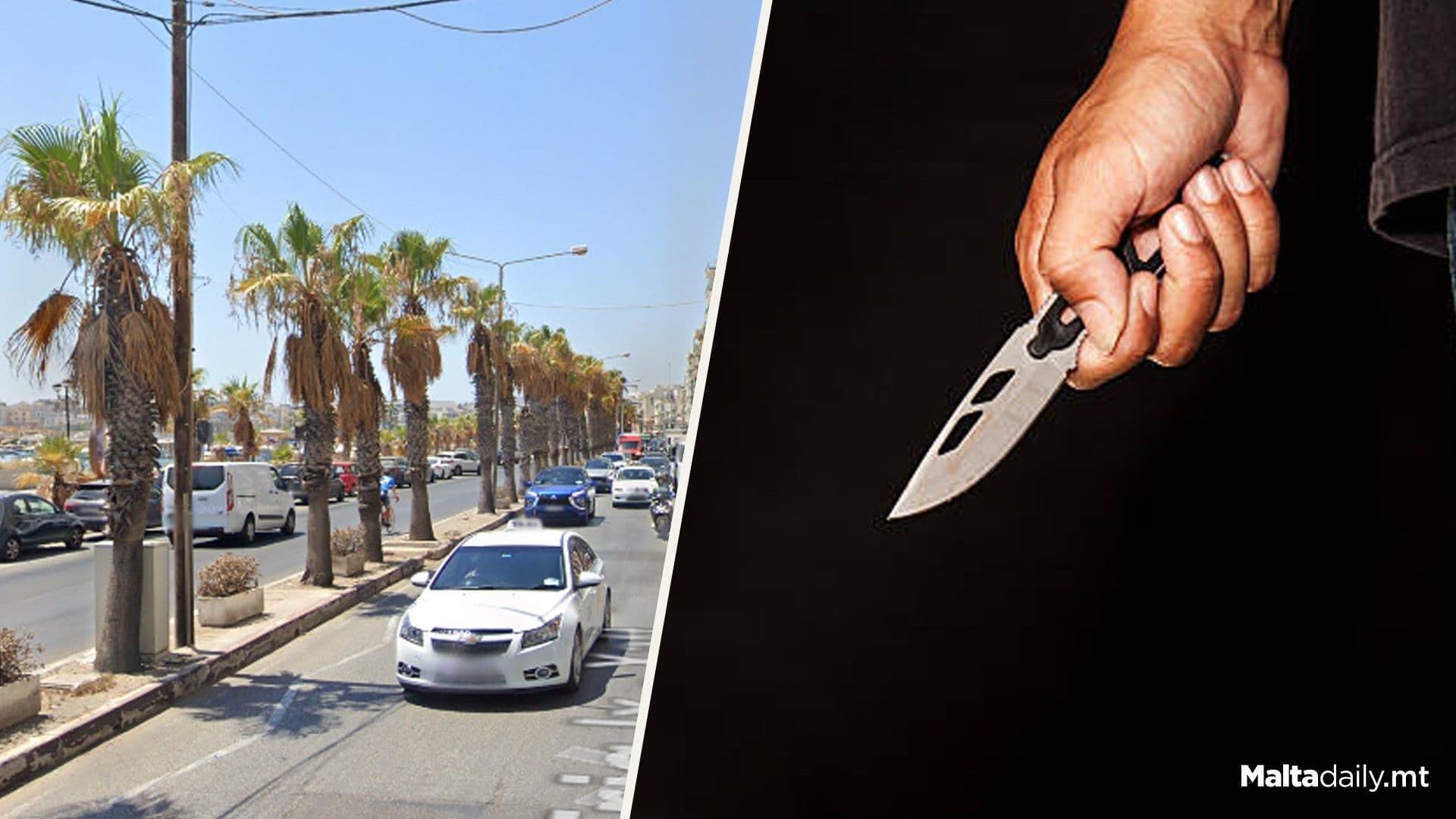 Two Men Armed With Knife Rob Shop In Tas-Sliema