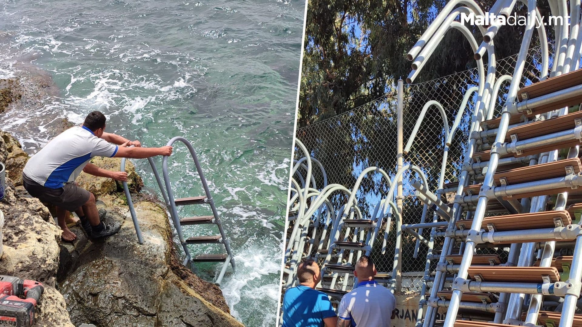 Maltese Beaches Getting Prepped As Temperatures Soar