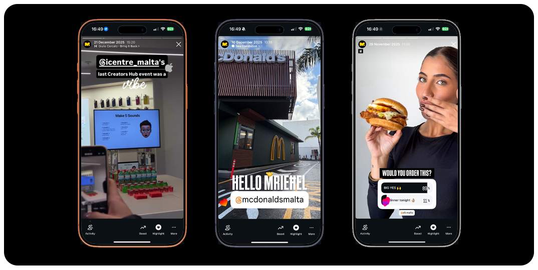 Maltadaily Instagram Stories