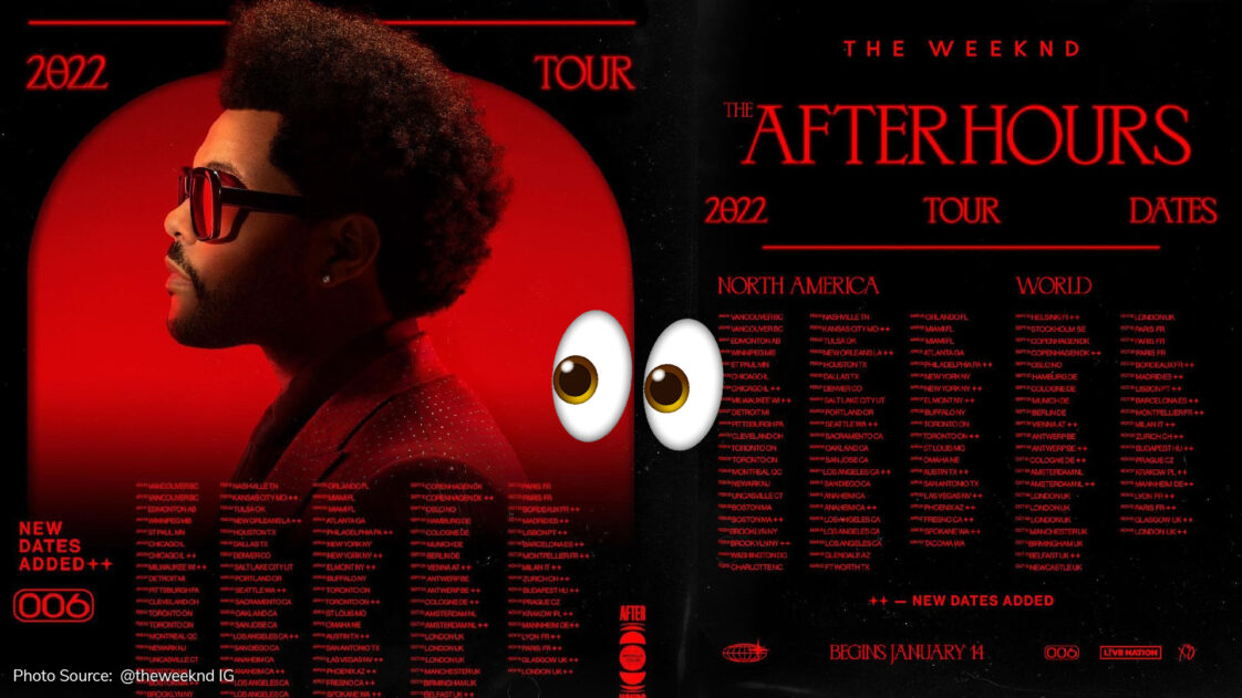 the weeknd tour age