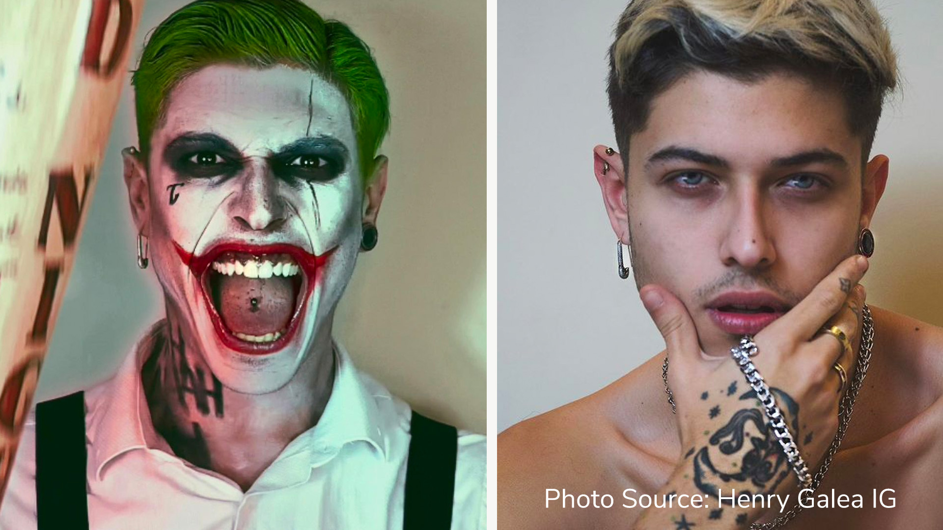 Tiktok make-up artist Henry Galea is about to hit the 2 million follower mark